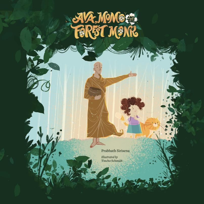 Book Cover: Ava, Momo and the Forest Monk